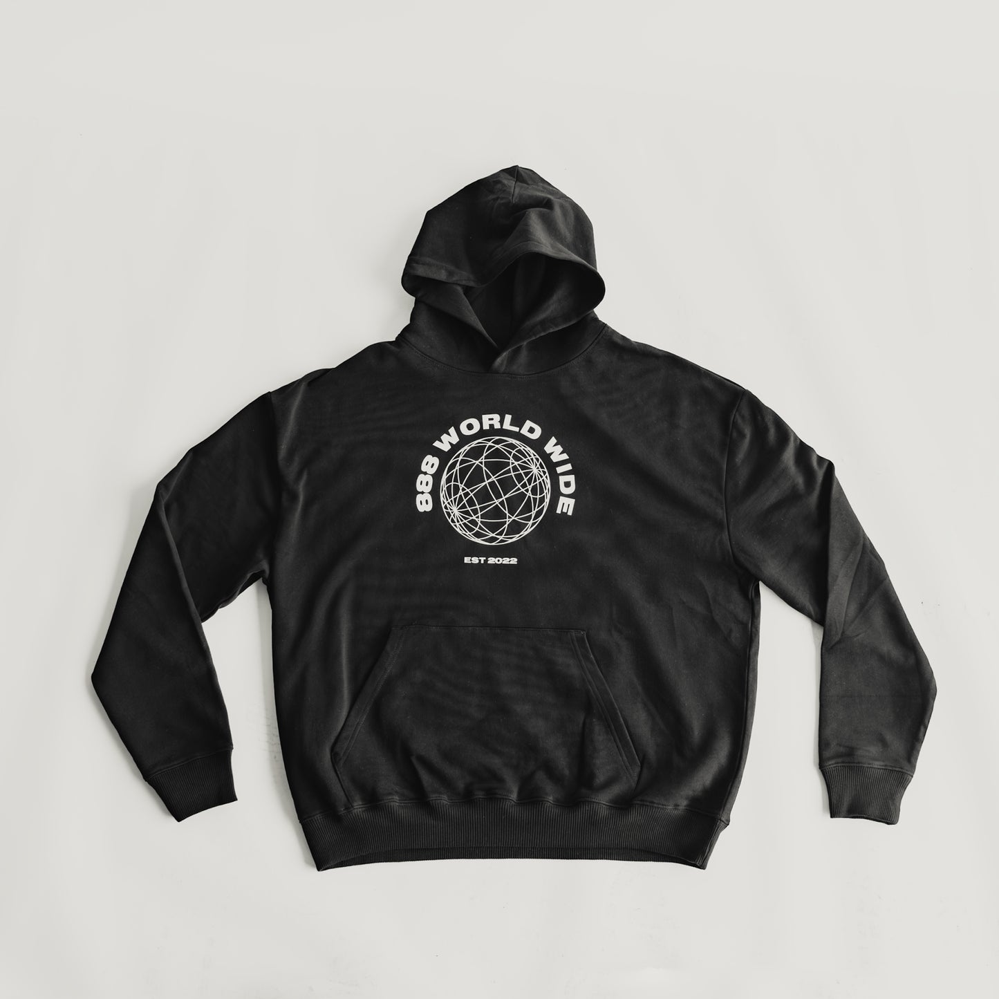 World wide Hoodie | Black & White